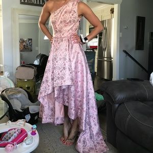 Adrianna Papell High Low dress